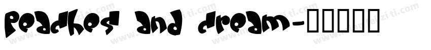 Peaches and Cream字体转换